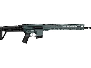 CMMG DISSENT Mk4 Semi Automatic Centerfire Rifle 22 Advanced Rifle Cartridge (22 ARC) 16.1" Barrel Charcoal Green and Green Pistol Grip image